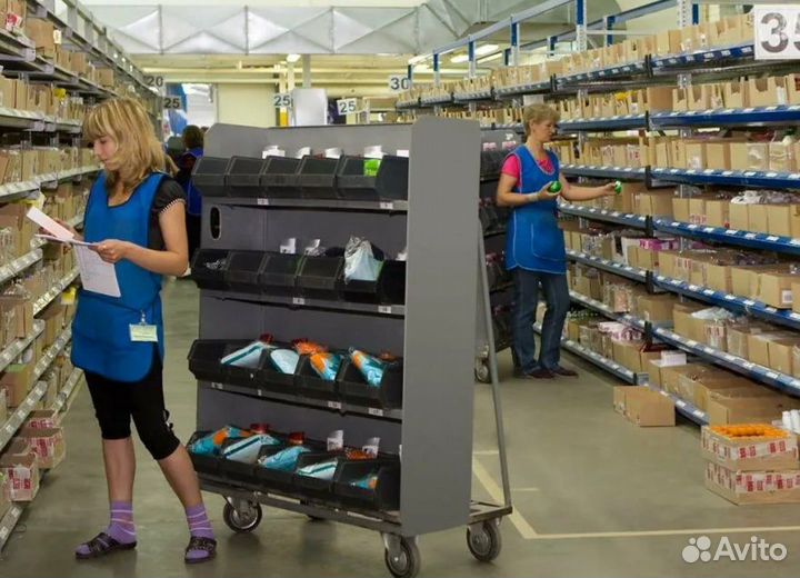 Приёмщик товара на склад косметики Без опыта Вахта