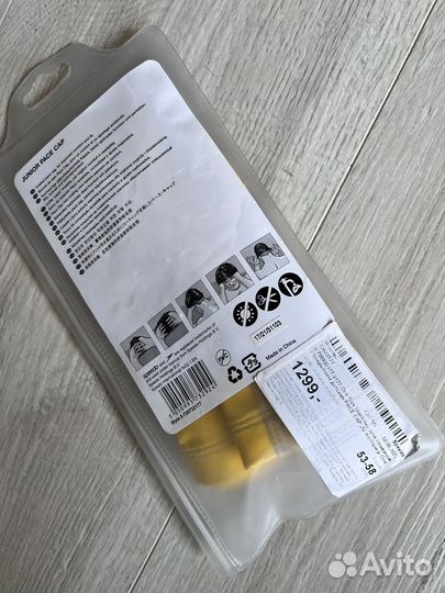 Шапочка нейлоновая для бассейна, 53-58 размер