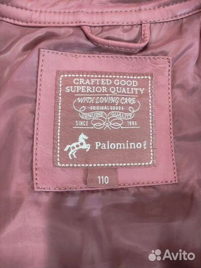 Куртка новая кожанка Palomino 110