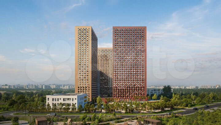 1-к. квартира, 43,3 м², 20/33 эт.