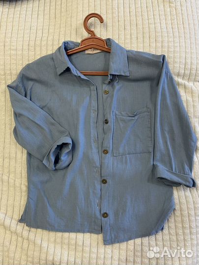 Летний женский костюм лён