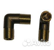 Угольник М10*1,0*М10*1,0 трубка д.6 топливного бак