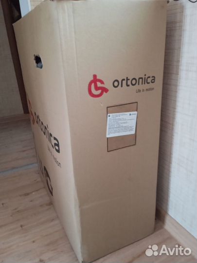 Коляска инвалидная в упаковке Ortonica Base 195