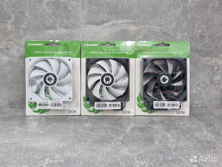 Вентилятор для корпуса GameMax 120 mm GMX-wfbk