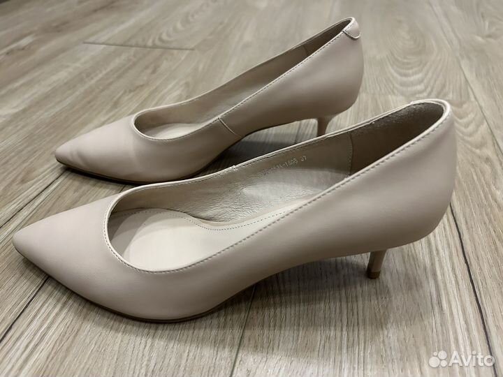 Туфли лодочки натуральная кожа