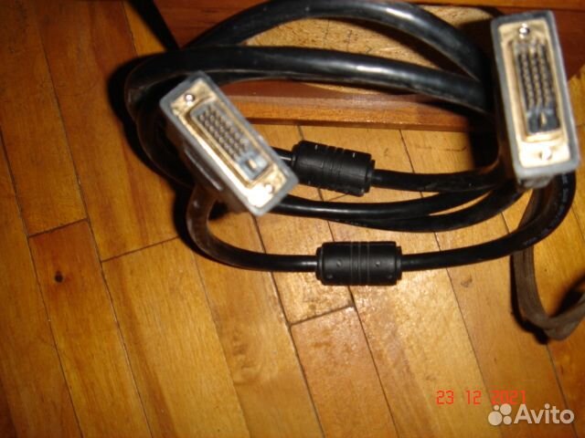 Кабель dvi d