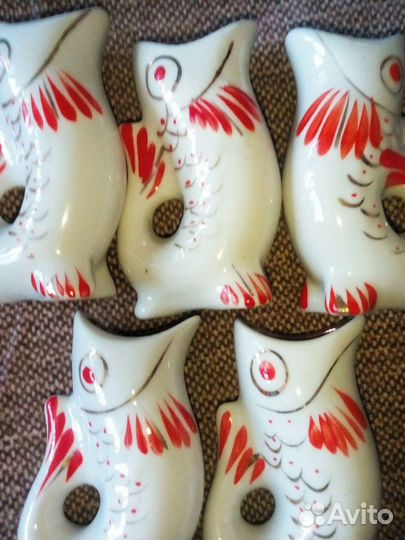 Сервиз рыба СССР