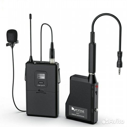 Беспроводной петличный микрофон Fifine K037