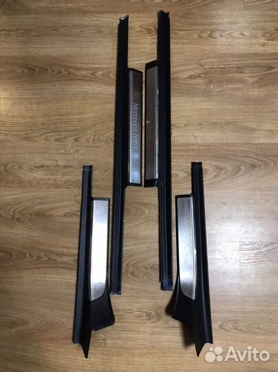 Накладка порога Mercedes W220 1998-2005