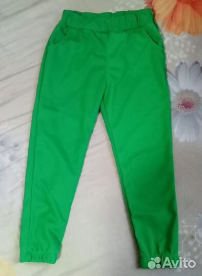 Штаны детские на девочку 110/116 рост новые