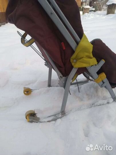 Коляска санки