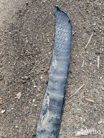 Накладка заднего бампера Ауди Q 3