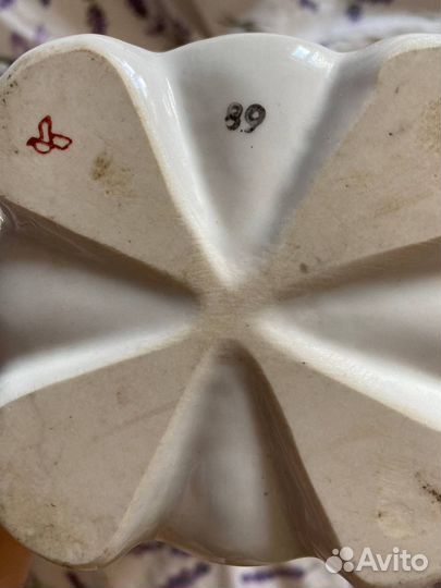 Ваза кувшин кисловодский фарфор Феникс