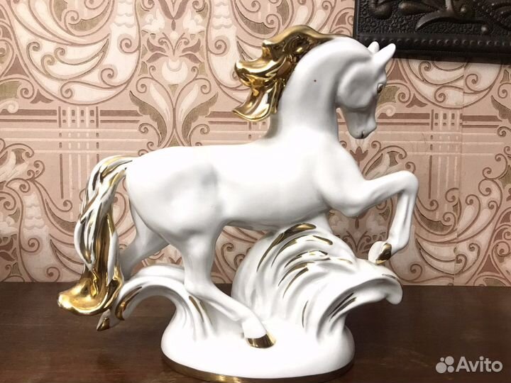 Статуэтка Конь СССР Лошадь лфз