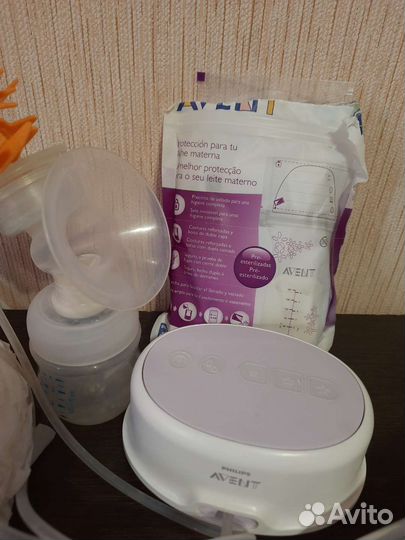 Молокоотсос avent электрический