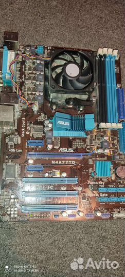 Материнская плата с процессором amd