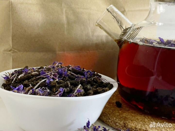 Иван-чай 1кг с цветами сбор 2O23, экочай