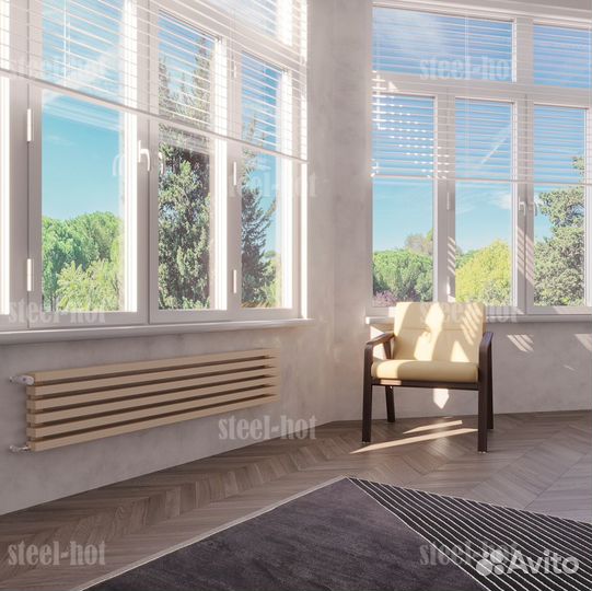 Трубчатый дизайн радиатор отопления Steel