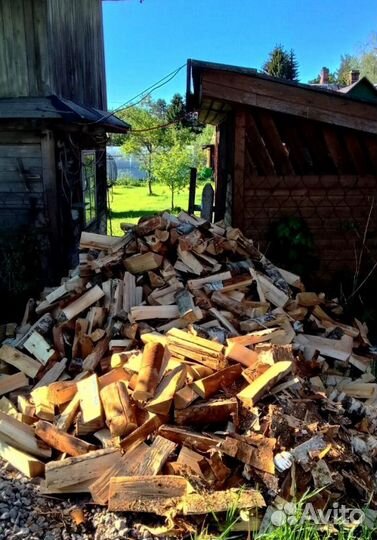 Дрова Ольха от производителя любого объема