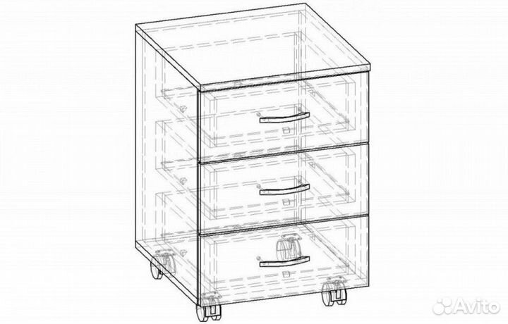 Тумбочка Лидер Т.020.400-01