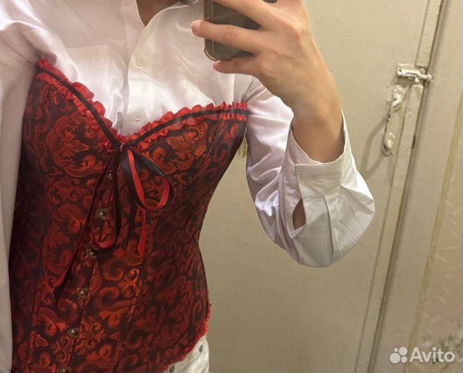 Корсетный топ