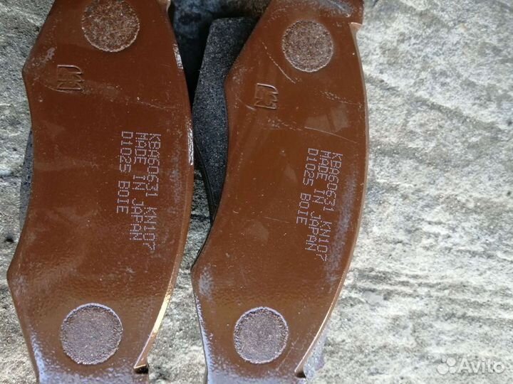 Тормозные колодки передние nissan