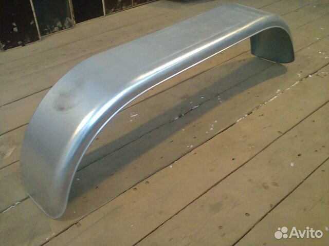 Крыло для прицепа тандем оцинкованное 1500х410х24