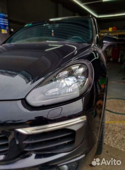 Фары светодиодные Порш Кайен 958.2