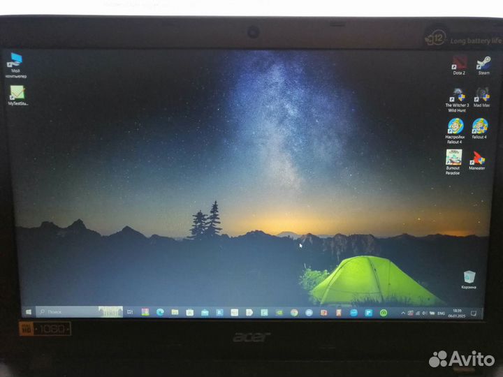 Продам ноутбук acer aspire E5-575G