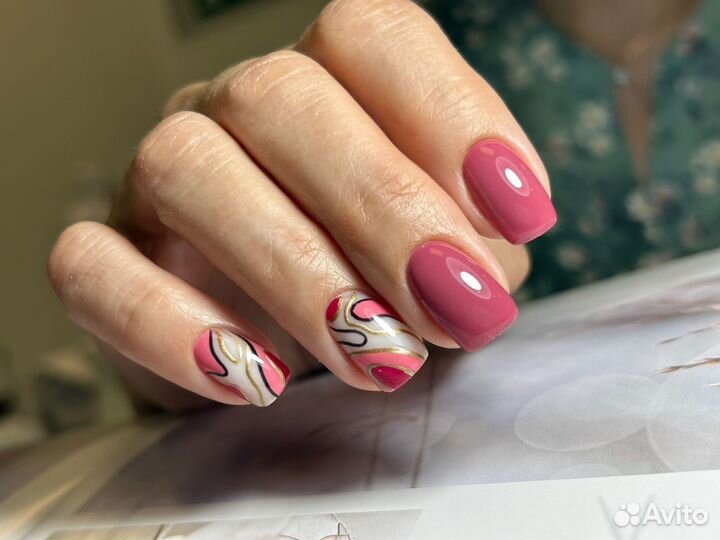 Маникюр,наращивание