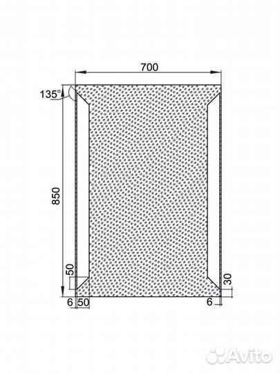 Зеркало Aquanet Сорренто 7085 LED
