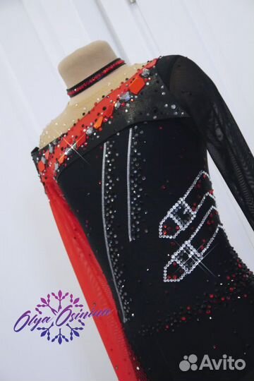 Платье Костюм для фигурного катания 146