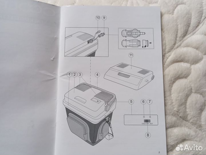Холодильник для авто и офиса