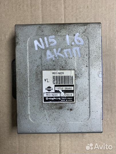 Блок управления двигателем Nissan Almera N15