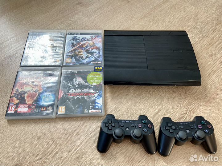 Sony playstation 3 super slim 500gb HEN + 41 игра