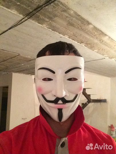 Маска Гая Фокса, анонимуса, вендетта, V
