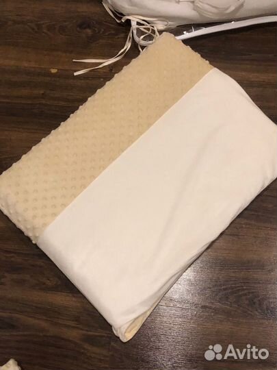 Бортики в кроватку + одеяло