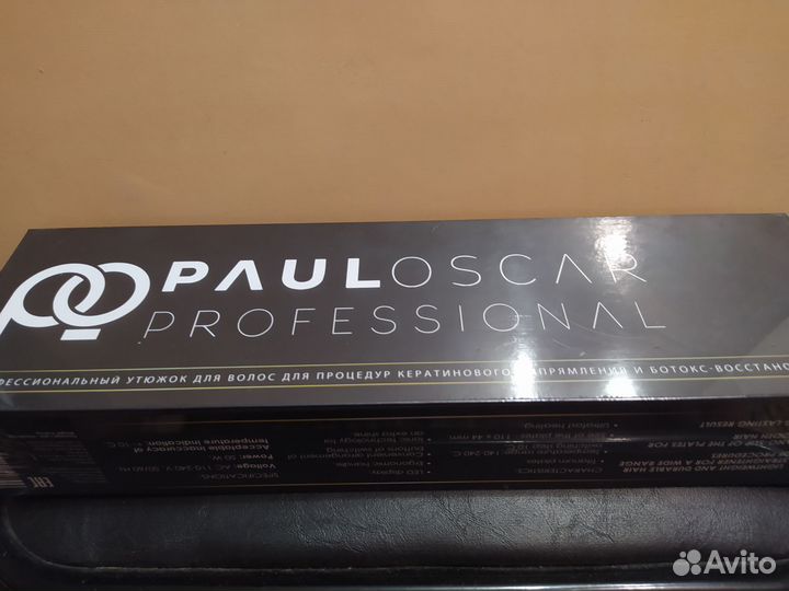 Утюжок для волос профессиональный Paul Oscar новый