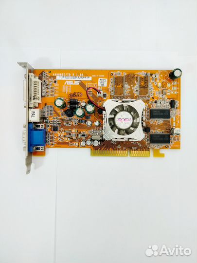 Видеокарта ATI radeon 9600 SE 128Mb AGP