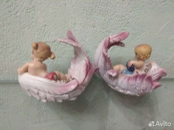 Фигурки девочка и мальчик