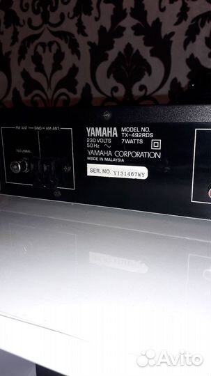 Тюнер FM стерео yamaha TX492RDS