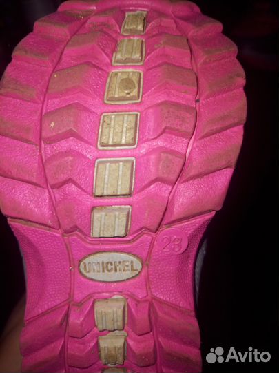 Ботинки зимние детские 23