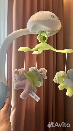 Мобиль на кроватку с проектором