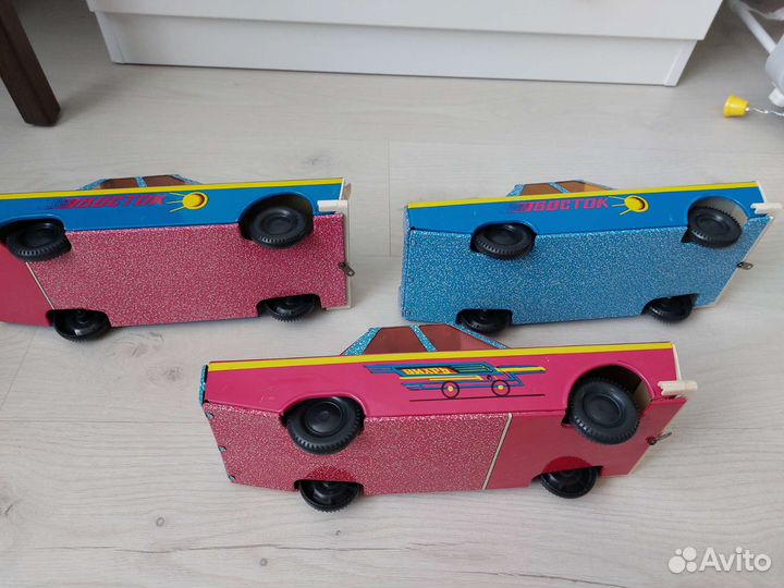 Жестяные машинки СССР