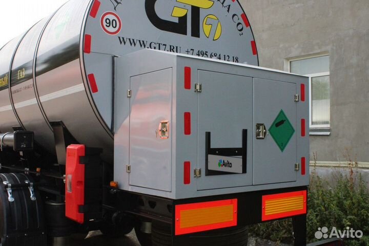 Полуприцеп газовоз GT7 ППЦТУ-21,5, 2023