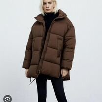 Пуховик зимний Zara 42