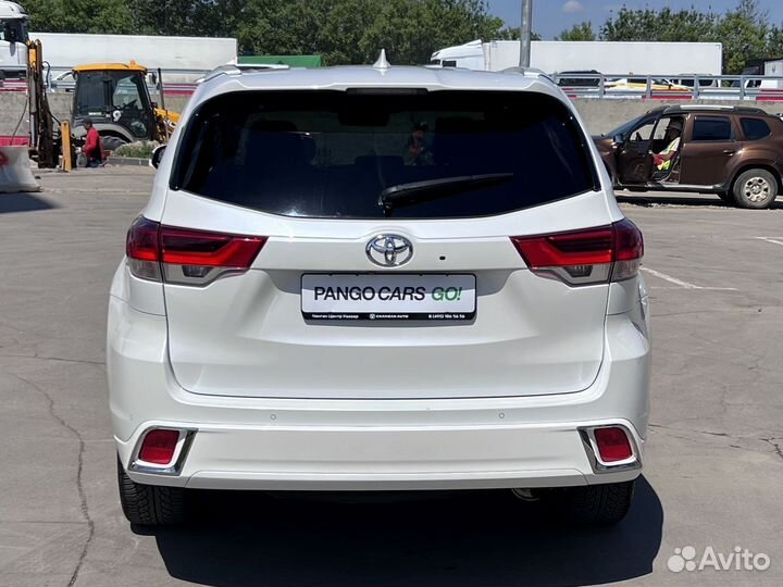 Toyota Highlander 3.5 AT, 2019, 81 805 км