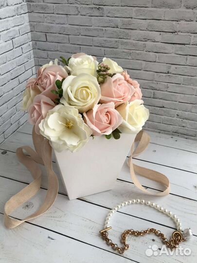 Букет цветов из мыла