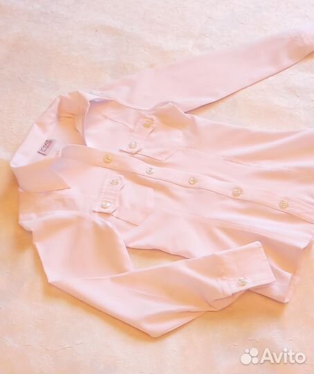 Рубашка школьная на девочку 7 лет