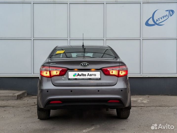 Kia Rio 1.6 AT, 2012, 158 187 км